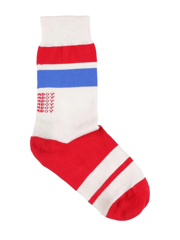 商品Charles Jeffrey Loverboy|Varsity Cotton Blend Socks,价格¥194,第1张图片
