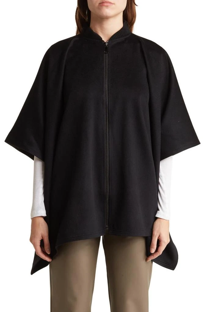 商品Bruno Magli|Wool & Cashmere Zip Front Capelet,价格¥1935,第2张图片详细描述