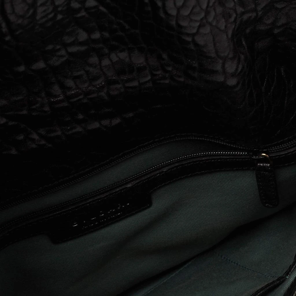 Bvlgari Black Leather Leoni Flap Shoulder Bag 商品