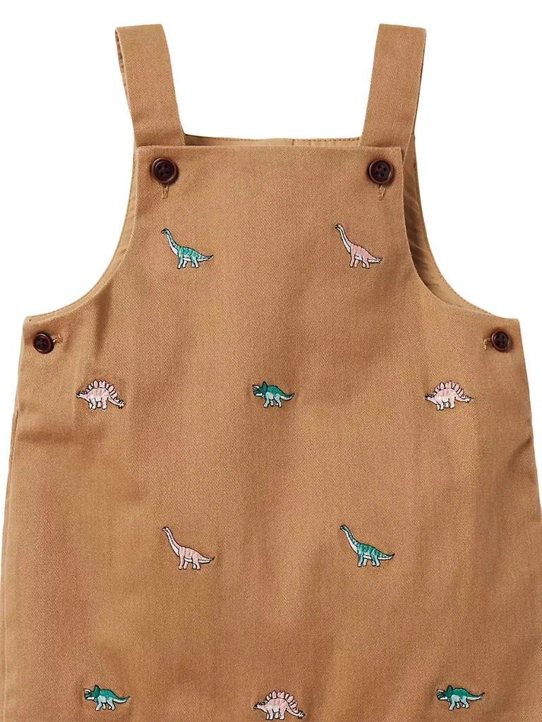商品Janie and Jack|Baby Boy's Embroidered Dinosaur Overalls,价格¥317,第4张图片详细描述