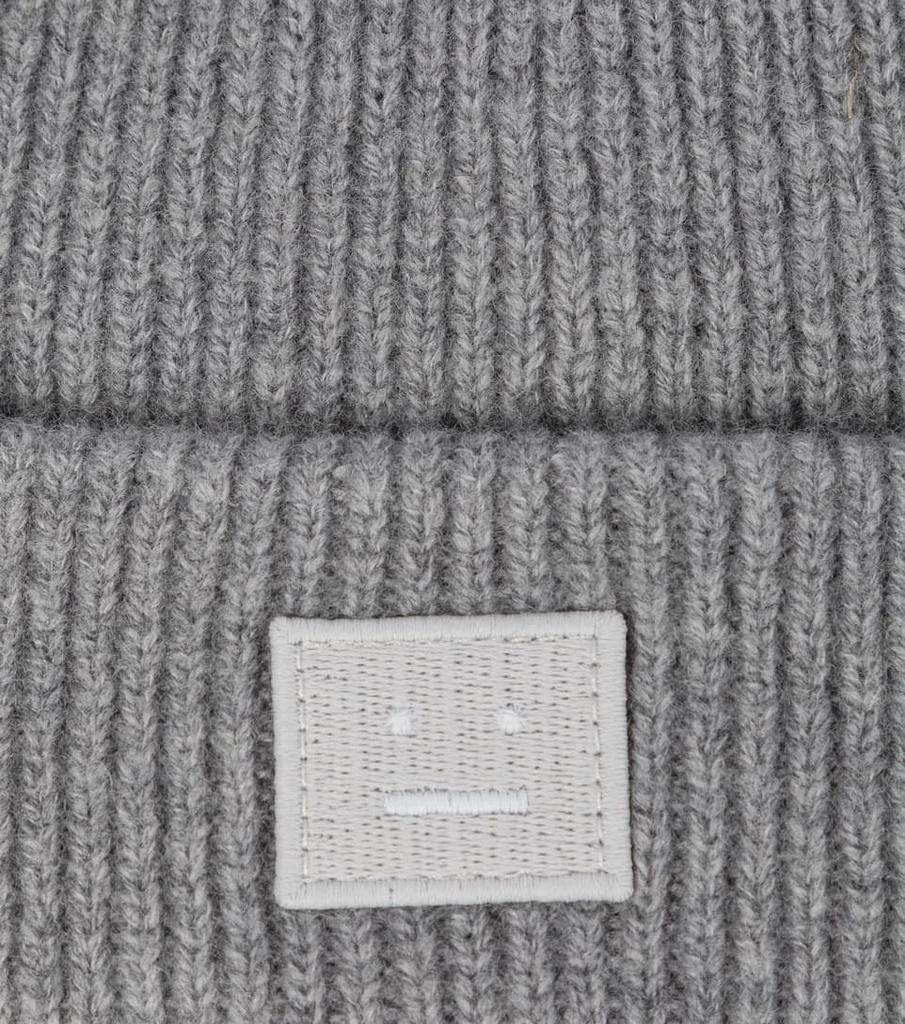 Ribbed-knit wool beanie商品第4张图片规格展示