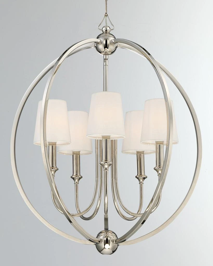 商品Crystorama|Sylvan 5-Light Chandelier,价格¥4819,第1张图片