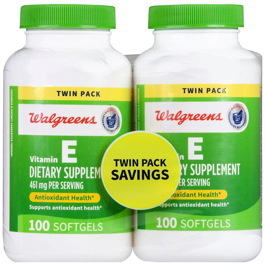 商品Walgreens|Vitamin E 461 mg Softgels,价格¥282,第2张图片详细描述