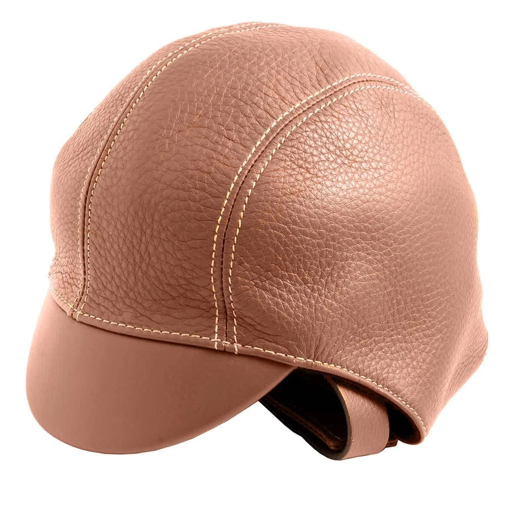 商品Burberry|Burberry Toffee Leather Pilot Cap, Size Small,价格¥658,第1张图片