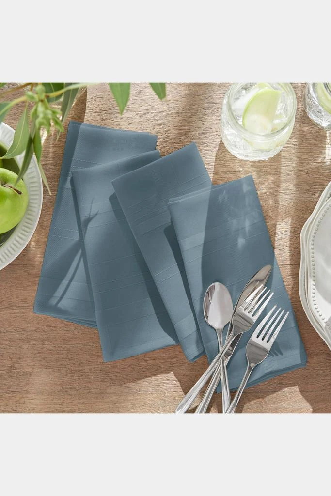 商品Elrene Home Fashions|Elegance Plaid Damask Napkin,价格¥198,第1张图片