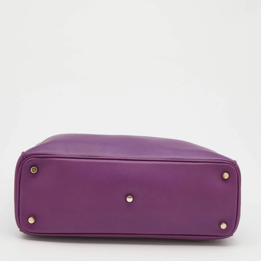 Dior Purple Leather Medium Diorissimo Tote 商品