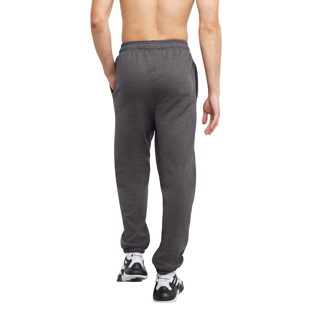 Champion Men's Sweatpants, Powerblend Relaxed Bottom Sweatpants, Best Comfortable Sweatpants for Men, 31" Inseam商品第2张图片规格展示