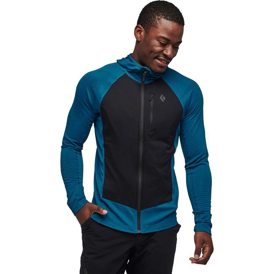 商品Black Diamond|Coefficient LT Hybrid Hooded Jacket - Men's,价格¥1005,第1张图片