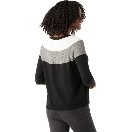 商品SmartWool|Edgewood Colorblock Crew Sweater - Women's,价格¥415,第2张图片详细描述
