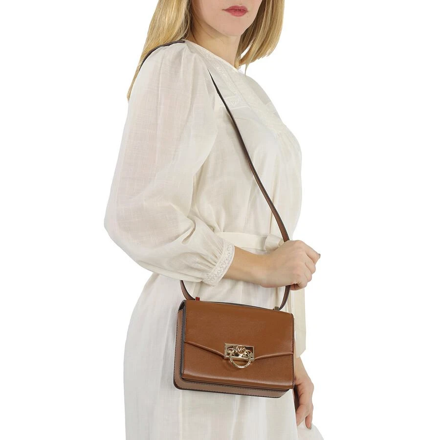 商品Michael Kors|Hendrix Extra-small Leather Crossbody Bag - Brown,价格¥1472,第3张图片详细描述