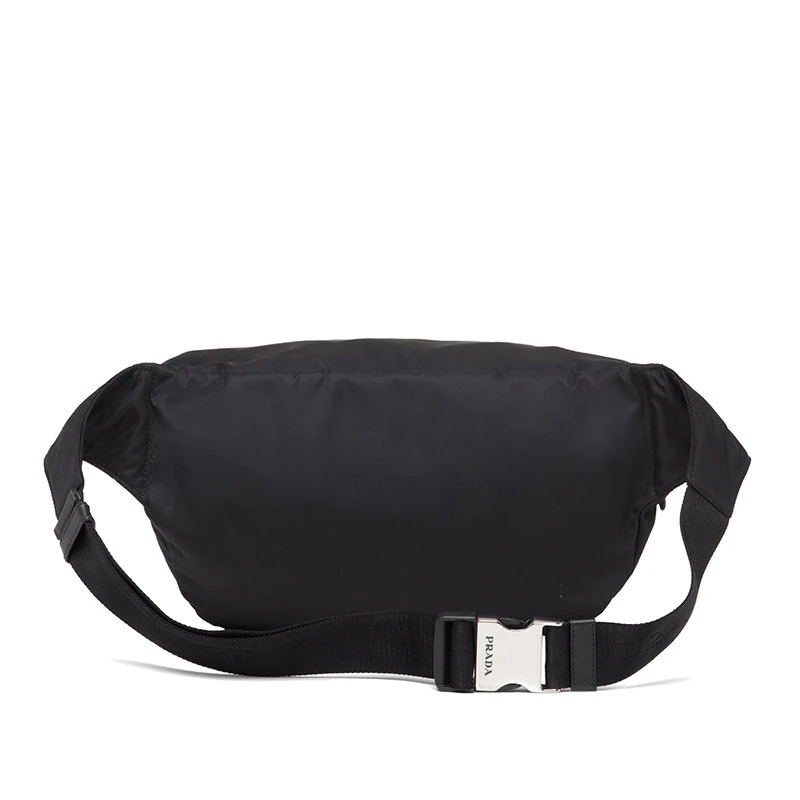 商品Prada|【预售3-7天】PRADA/普拉达 男士黑色尼龙皮革运动腰包2VL038_2DMG_F0002_V_OOO,价格¥11612,第6张图片详细描述