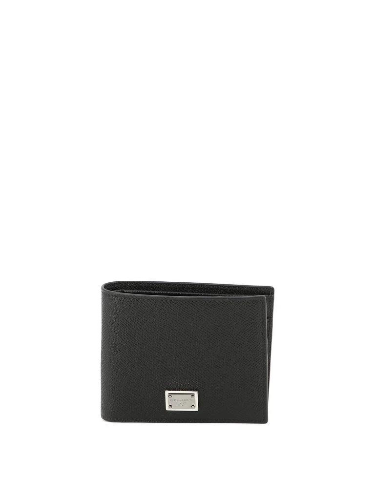 商品Dolce & Gabbana|Wallet With Logo Wallets & Card Holders Black,价格¥978,第1张图片