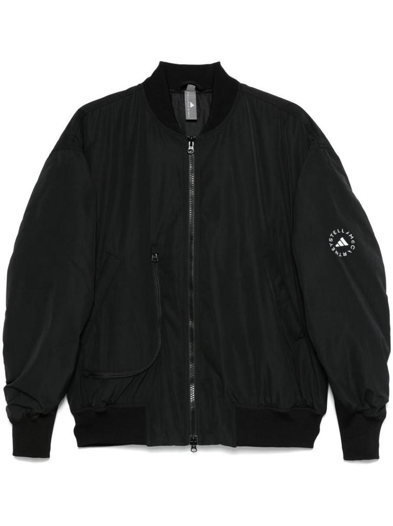Adidas Adidas By Stella McCartney Logo Bomber Jacket