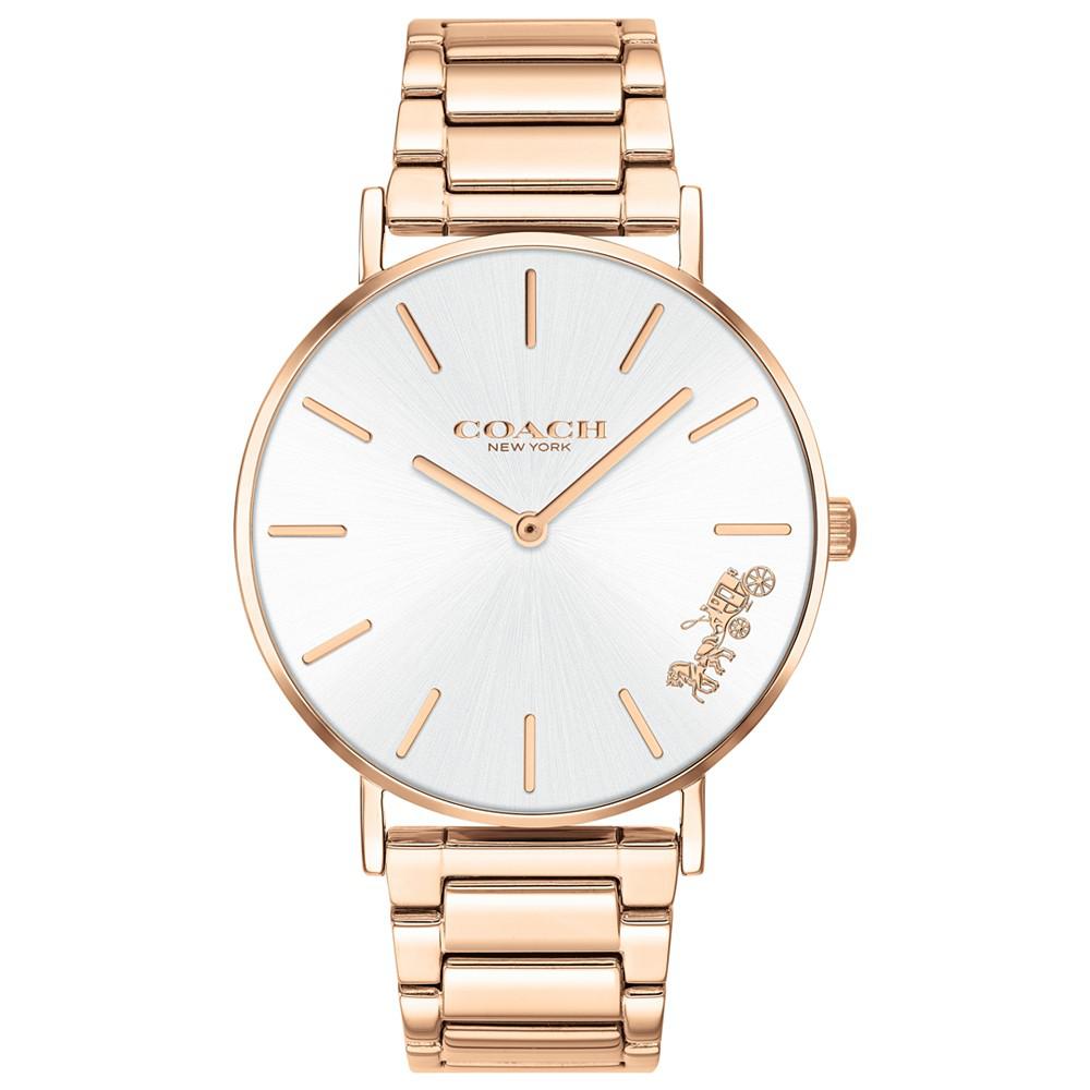 Women's Perry Rose Gold-Tone Stainless Steel Bracelet Watch 36mm商品第1张图片规格展示