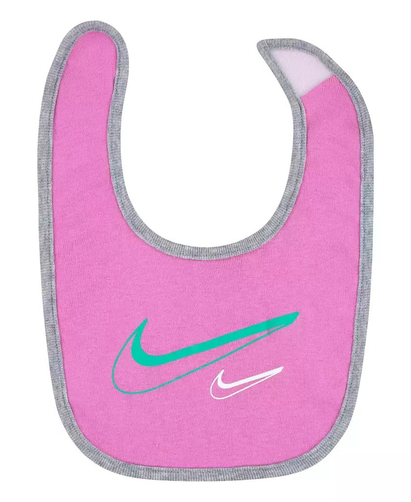 商品NIKE|Newborn Girls Printed Bodysuit, Headband and Bib Set,价格¥124,第4张图片详细描述