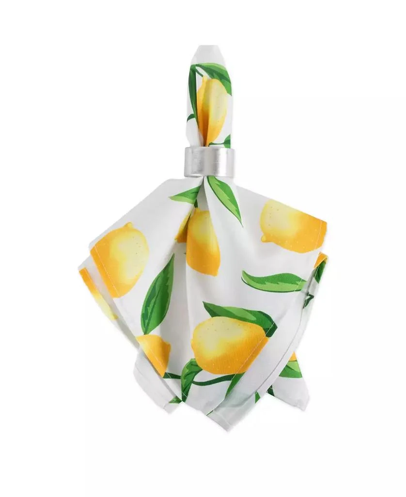 商品Design Imports|Lemon Bliss Print Outdoor Napkin, Set of 6,价格¥344,第5张图片详细描述