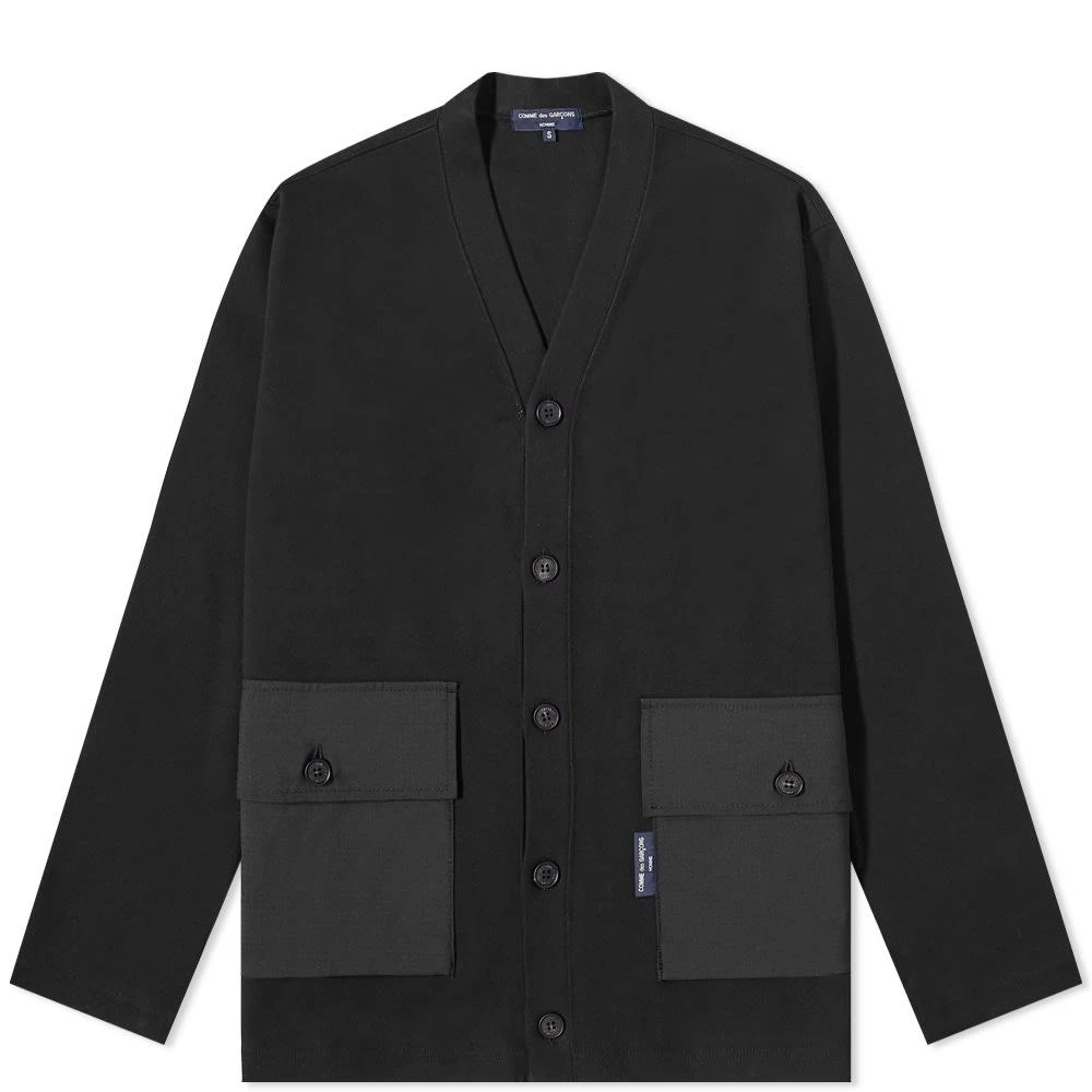 商品Comme des Garcons|Comme des Garçons Homme Jersey Ripstop Pocket Cardigan,价格¥1879,第1张图片