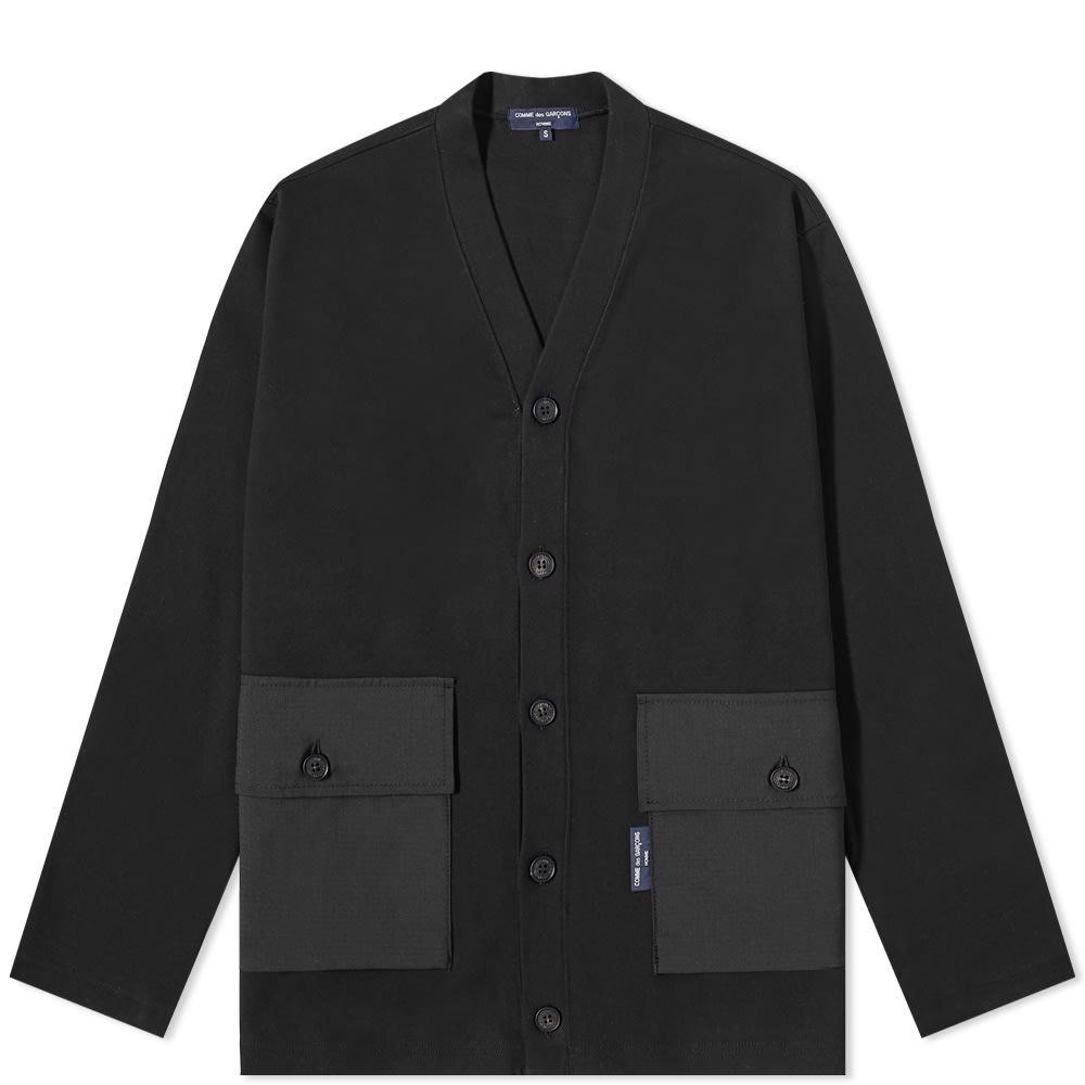 商品Comme des Garcons|Comme des Garçons Homme Jersey Ripstop Pocket Cardigan,价格¥3038,第1张图片