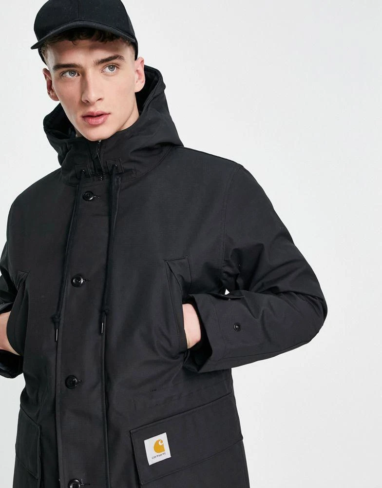 商品Carhartt|Carhartt WIP vernon jacket with removable liner in black,价格¥2883,第2张图片详细描述