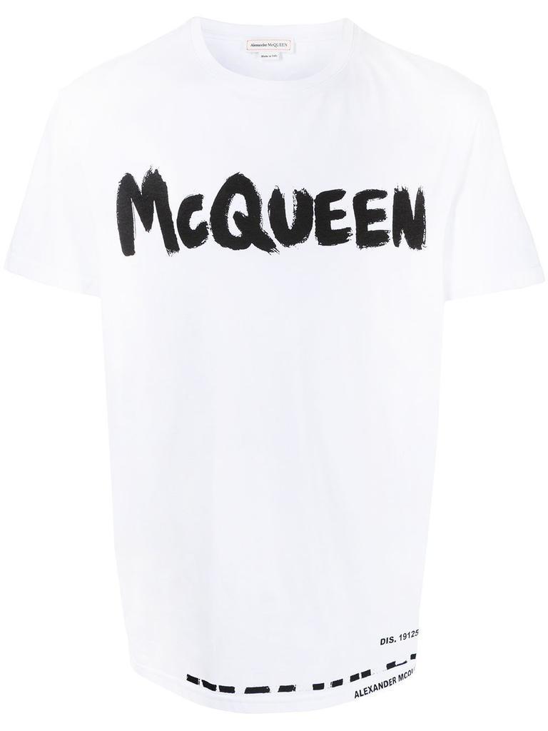商品Alexander McQueen|ALEXANDER MCQUEEN T-SHIRT LOGO CLOTHING,价格¥2017,第1张图片