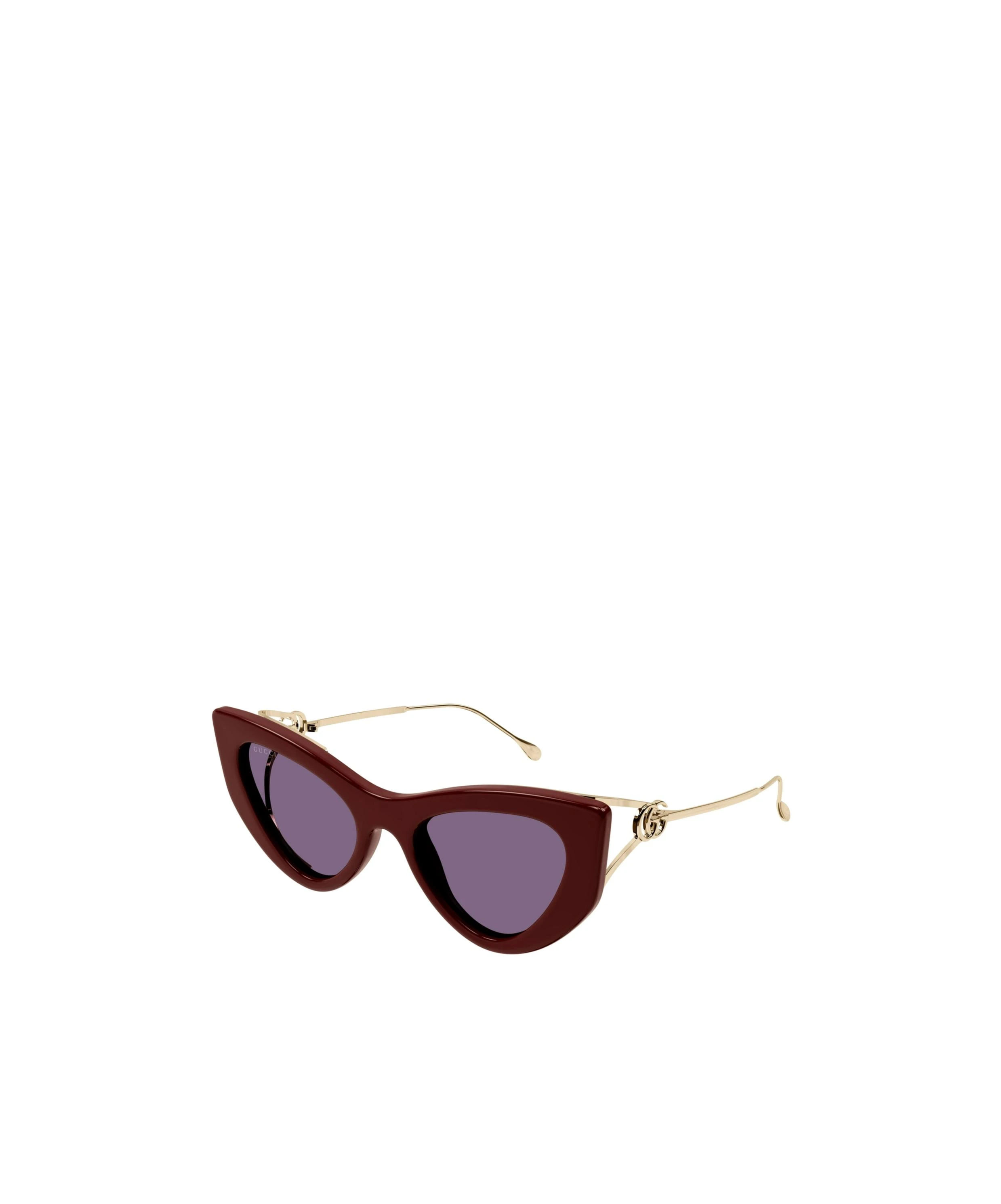 商品【商品预售7天】 Gucci|Gucci 女士眼镜 GG1565S004 紫色,价格¥2763,第3张图片详细描述