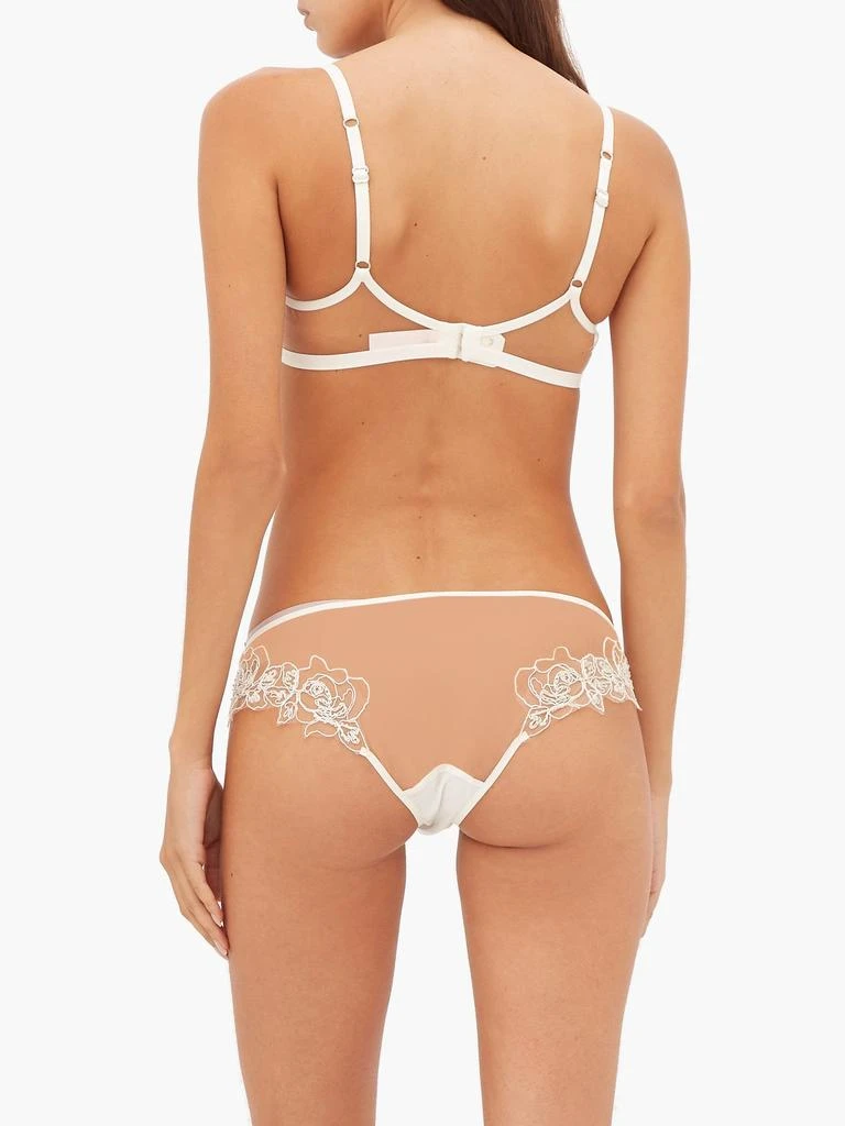 商品L'Agent by Agent Provocateur|Lindie floral-embroidered tulle hipster briefs,价格¥509,第5张图片详细描述