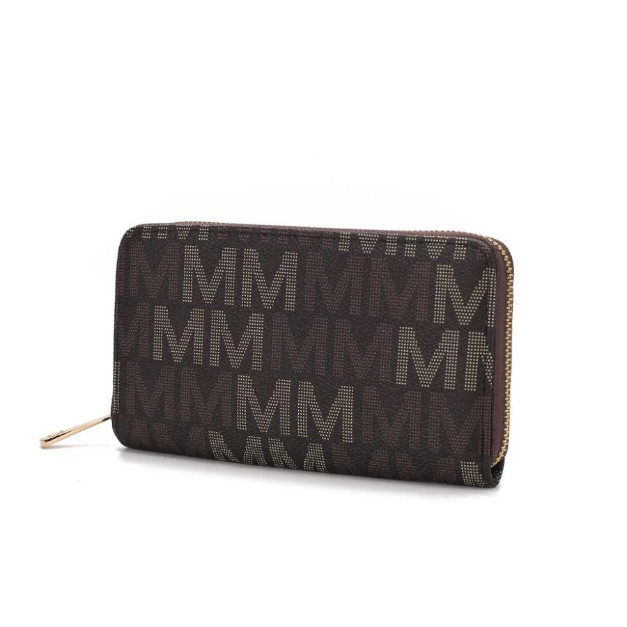 商品MKF Collection by Mia k.|Peyton Vegan Leather M Signature Women’s Wallet,价格¥397,第1张图片