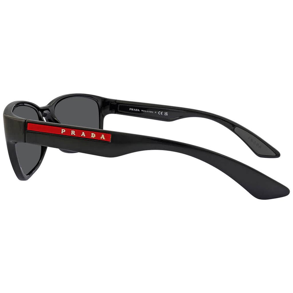 Grey Mirror Pillow Men's Sunglasses PS 05VS 1AB5L0 57商品第3张图片规格展示