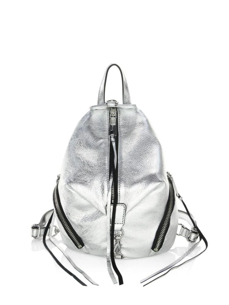 商品Rebecca Minkoff|Julian Metallic Mini Backpack,价格¥1023,第1张图片