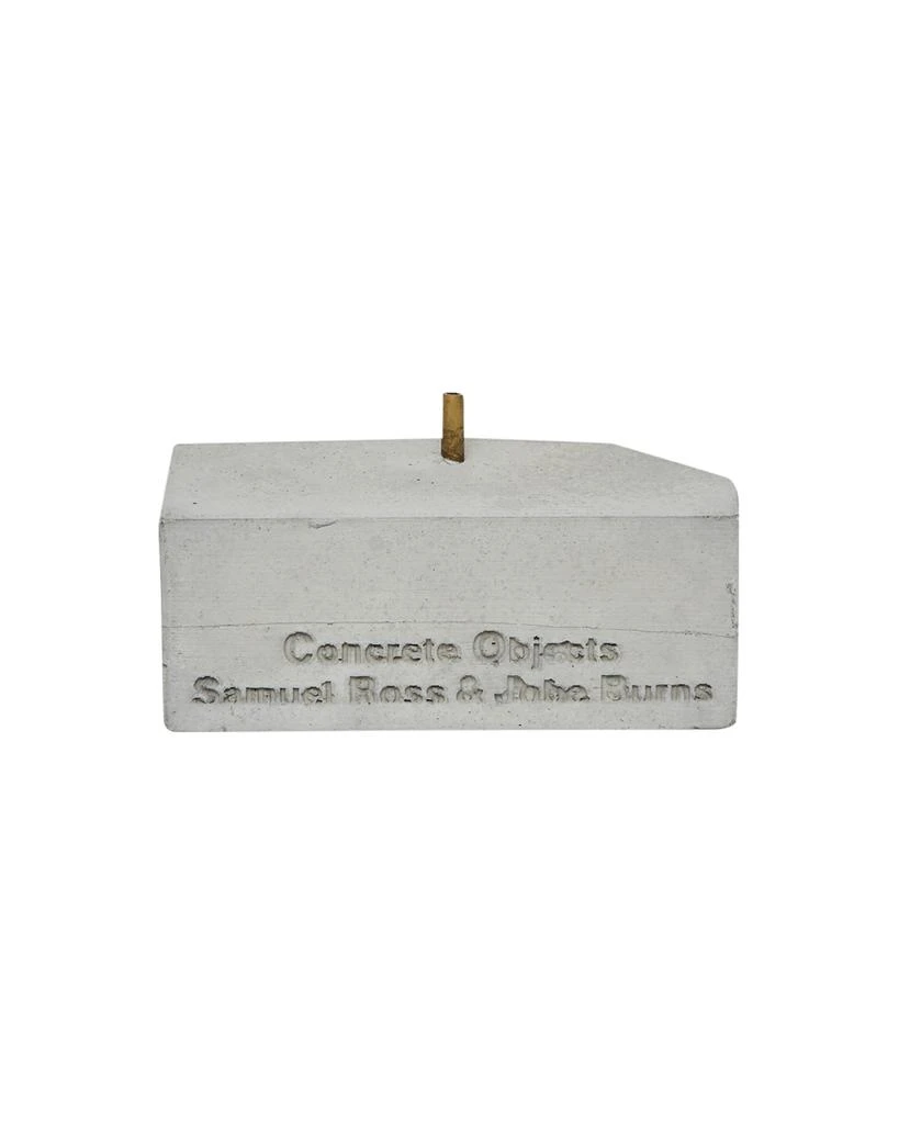 商品Concrete Objects|Compression Burner Asymmteric Holder Grey,价格¥916,第1张图片
