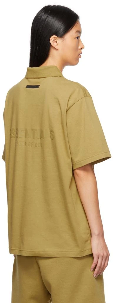 商品Essentials|Khaki Jersey Polo,价格¥345,第3张图片详细描述