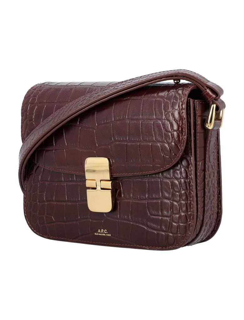 商品A.P.C.|A.P.C. Grace Flip Lock Small Shoulder Bag,价格¥4679,第4张图片详细描述