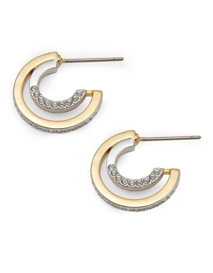 商品Swarovski|Circle Crystal Earrings,价格¥366,第2张图片详细描述