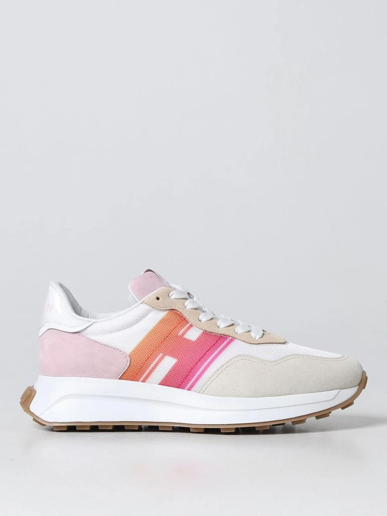 商品hogan|Hogan H641 sneakers in suede and mesh,价格¥2151,第1张图片
