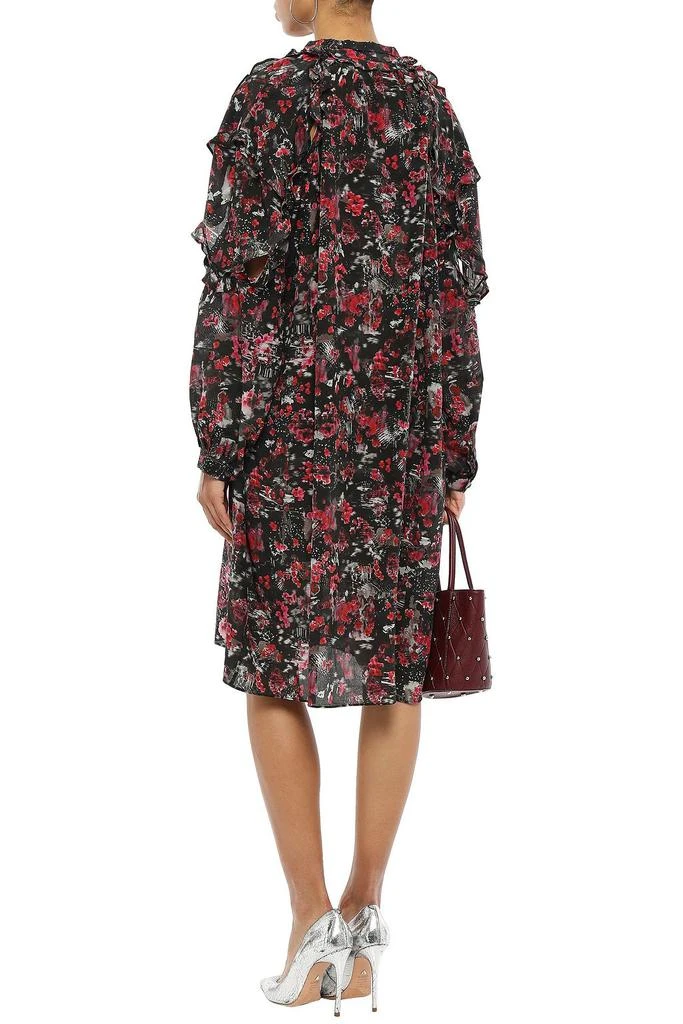 商品IRO|Equip cutout printed silk-crepe dress,价格¥1964,第3张图片详细描述