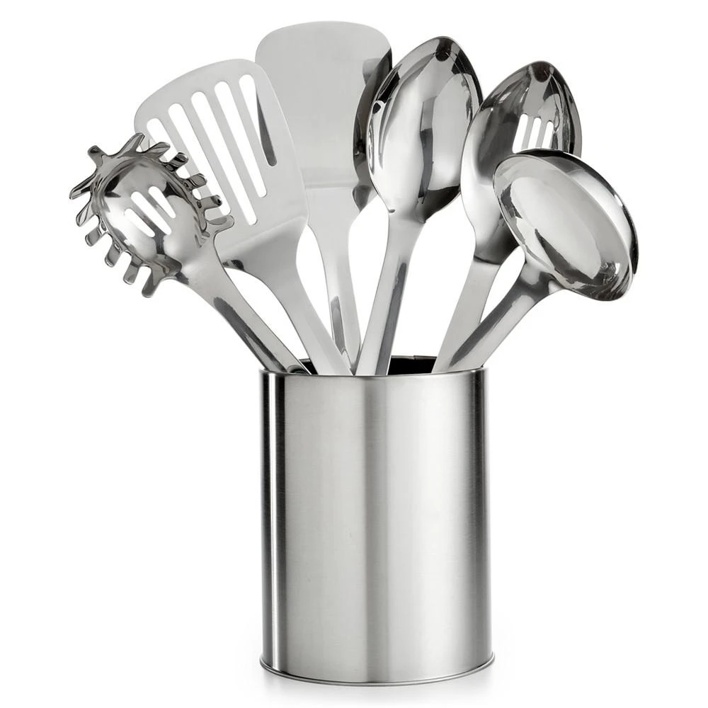 商品Martha Stewart|7-Pc. Stainless Steel Utensil Set, Created for Macy's,价格¥134,第2张图片详细描述