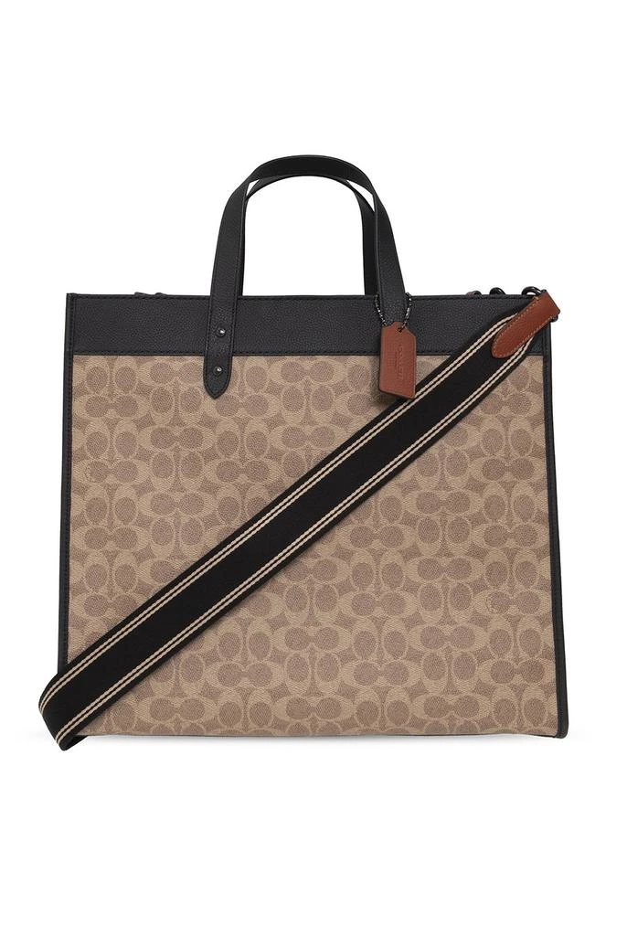商品Coach|Coach Field Monogram Pattern Tote Bag,价格¥1907,第1张图片