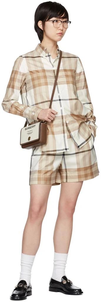 商品Burberry|灰白色格纹衬衫,价格¥9836,第4张图片详细描述