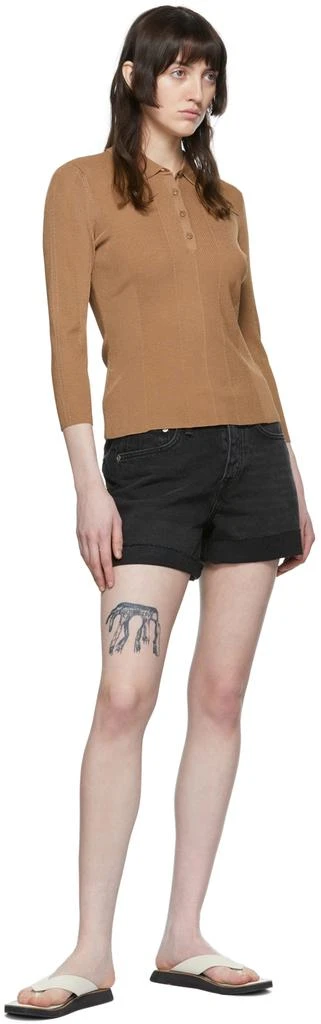 商品Rag & Bone|Brown Pacey Polo,价格¥659,第4张图片详细描述