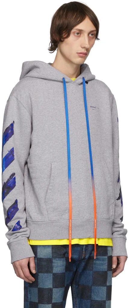 商品Off-White|SSENSE Exclusive Grey Arrows Slim Hoodie,价格¥2260,第2张图片详细描述