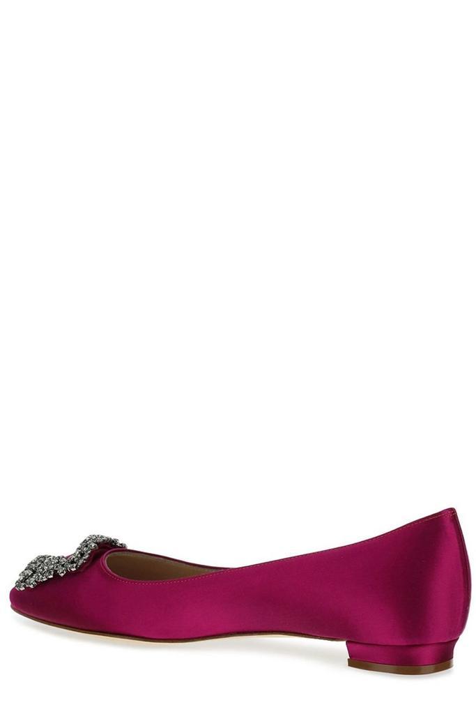 商品Manolo Blahnik|Manolo Blahnik Hangisi Ballerina Flats,价格¥5689,第3张图片详细描述