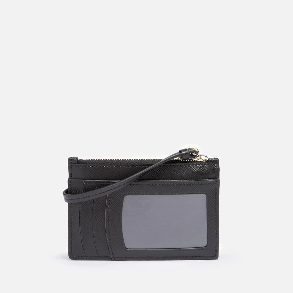 商品Kate Spade|Kate Spade New York Women's Spencer Saffiano Card Case Wristlet - Black,价格¥628,第2张图片详细描述