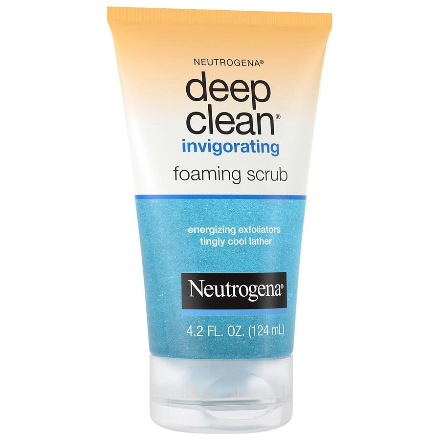 商品Neutrogena|Deep Clean Invigorating Foaming Face Scrub,价格¥108,第2张图片详细描述