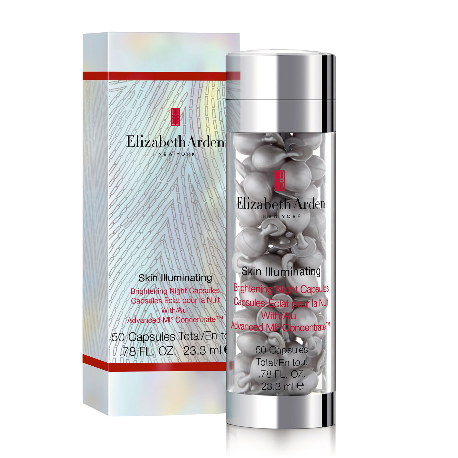 Elizabeth Arden 雅顿 晶璨晳颜多效夜间精华胶囊 50粒  白手套商品第2张图片规格展示