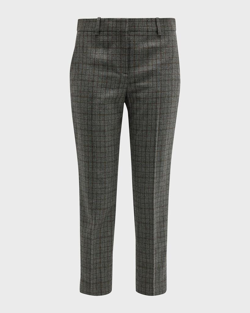 Treeca Slim-Fit Cropped Wool Trousers商品第2张图片规格展示