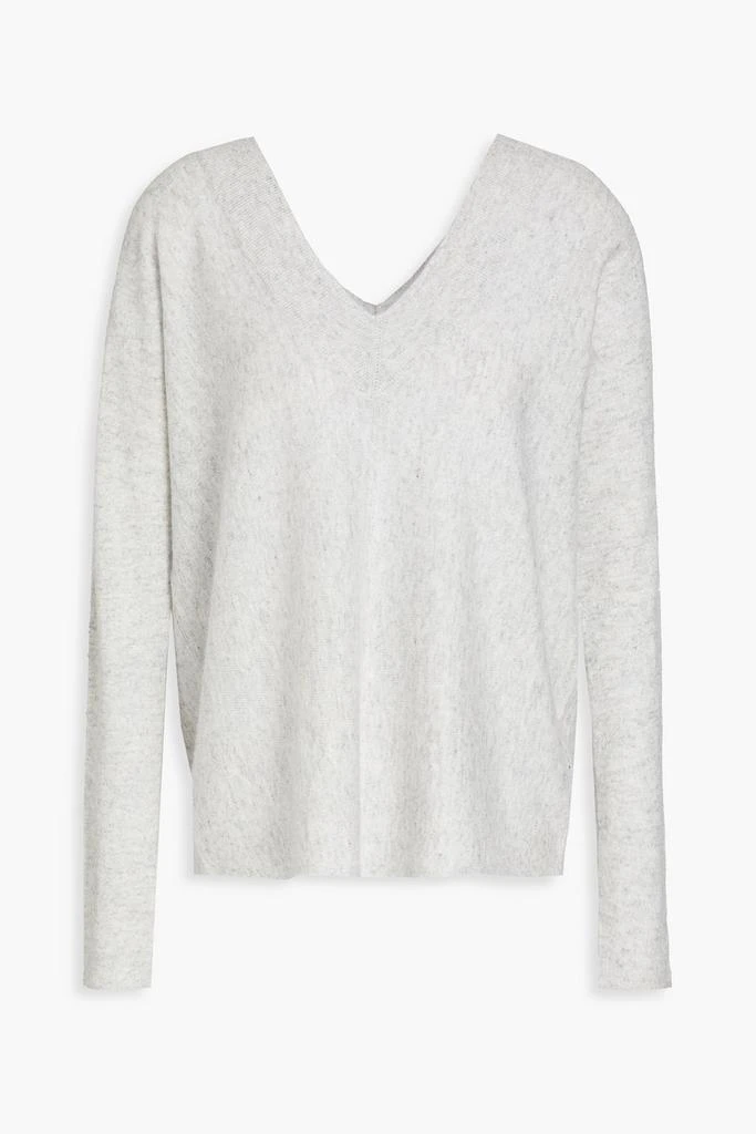 商品Vince|Linen and cashmere-blend sweater,价格¥1182,第3张图片详细描述