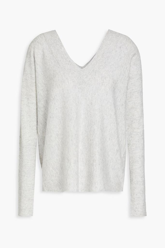 商品Vince|Linen and cashmere-blend sweater,价格¥1325,第1张图片