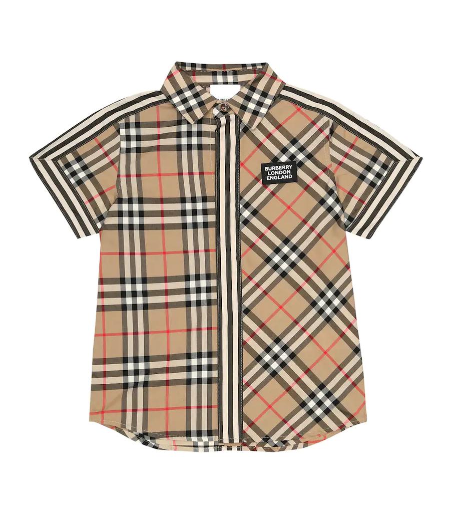 Vintage Check cotton shirt商品第1张图片规格展示