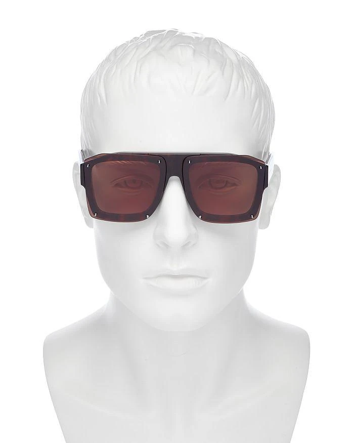 商品Alexander McQueen|Unisex Square Sunglasses, 62mm,价格¥3654,第2张图片详细描述