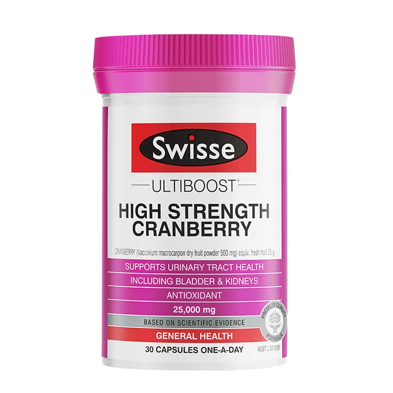 商品[国内直发] Swisse|swisse蔓越莓胶囊30粒,价格¥94,第1张图片
